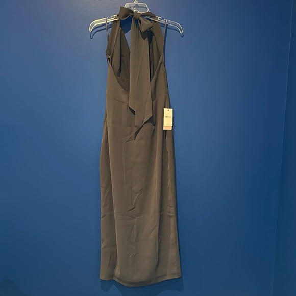 Odd Muse Gray Halter Midi Dress - Picture 4 of 9